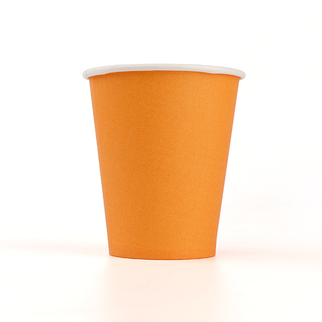 Tasse de papier peint unique jetable en gros 6 oz avec imprimerie de logo personnalisée pour boissons chaudes