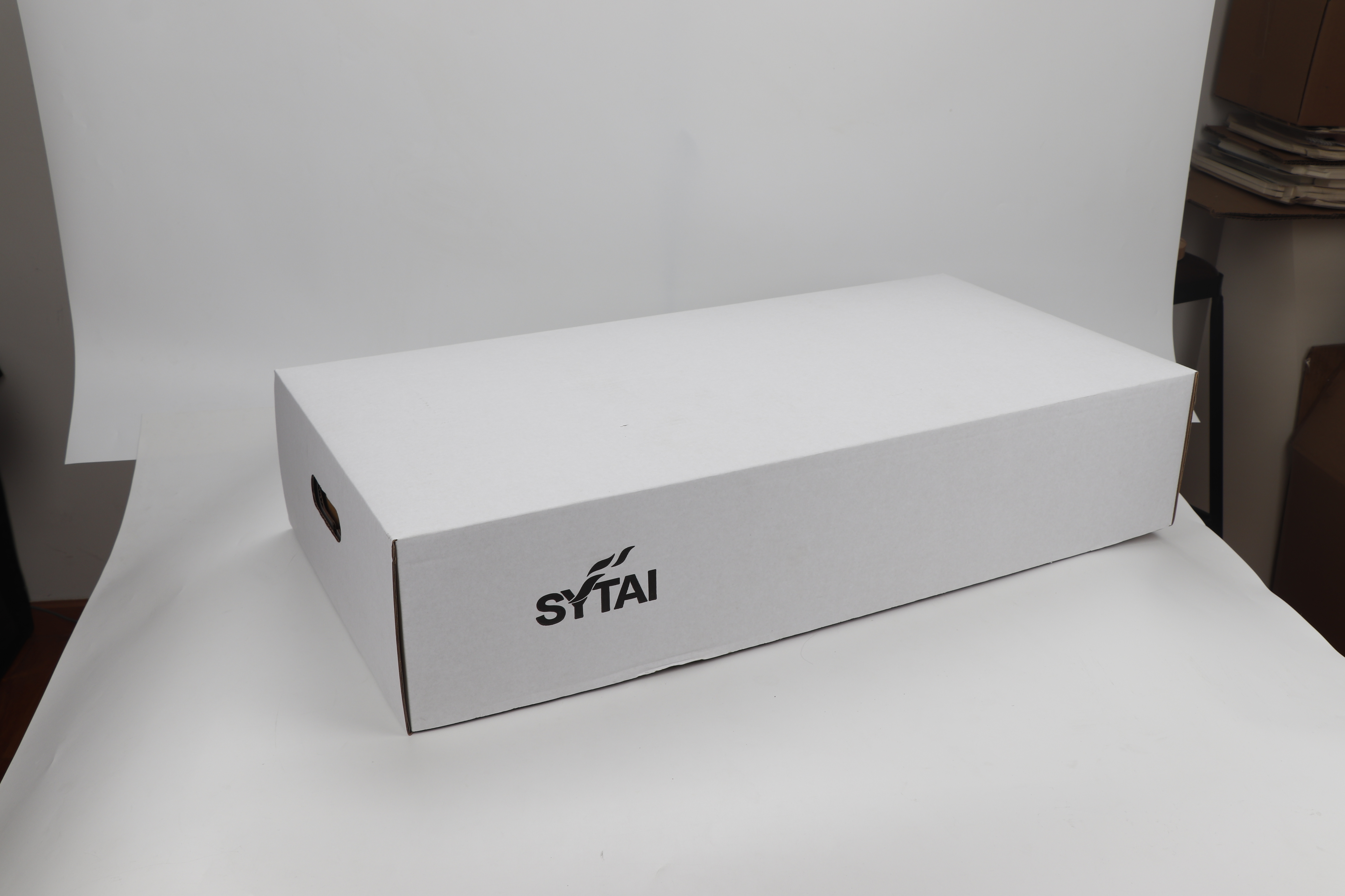 Boîte à poisson en papier imperméable en service lourd pour logistique de fruits de mer durable