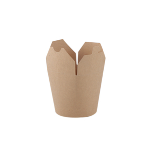 Disposable Take Awing Food Packaging Paper Noodle Box