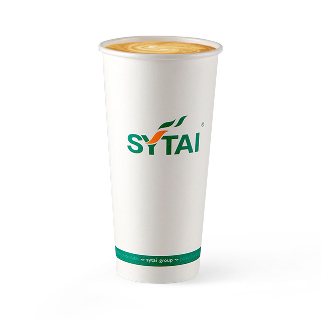 Tasse de café à base de revêtement à base d'eau de 12 oz
