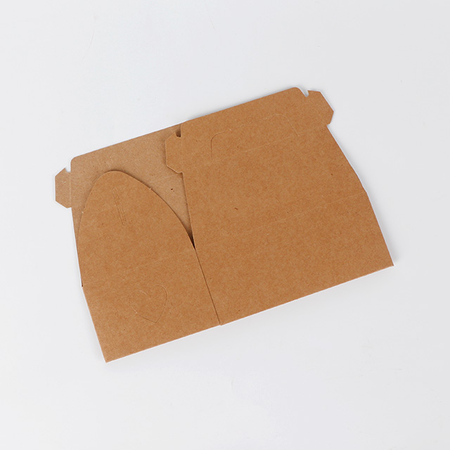 Disposable pliable à emporter Boîte en papier à gâteau de 6 pouces