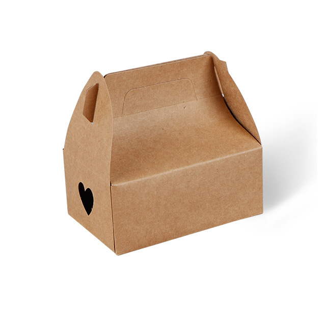 Boîte fourre-tout à gâteau Kraft de 6 pouces