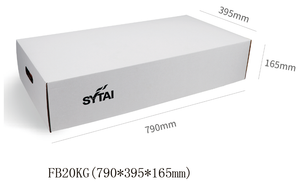 Boîte de transport de poisson en papier imperméable | Conception ondulée en matière de marine