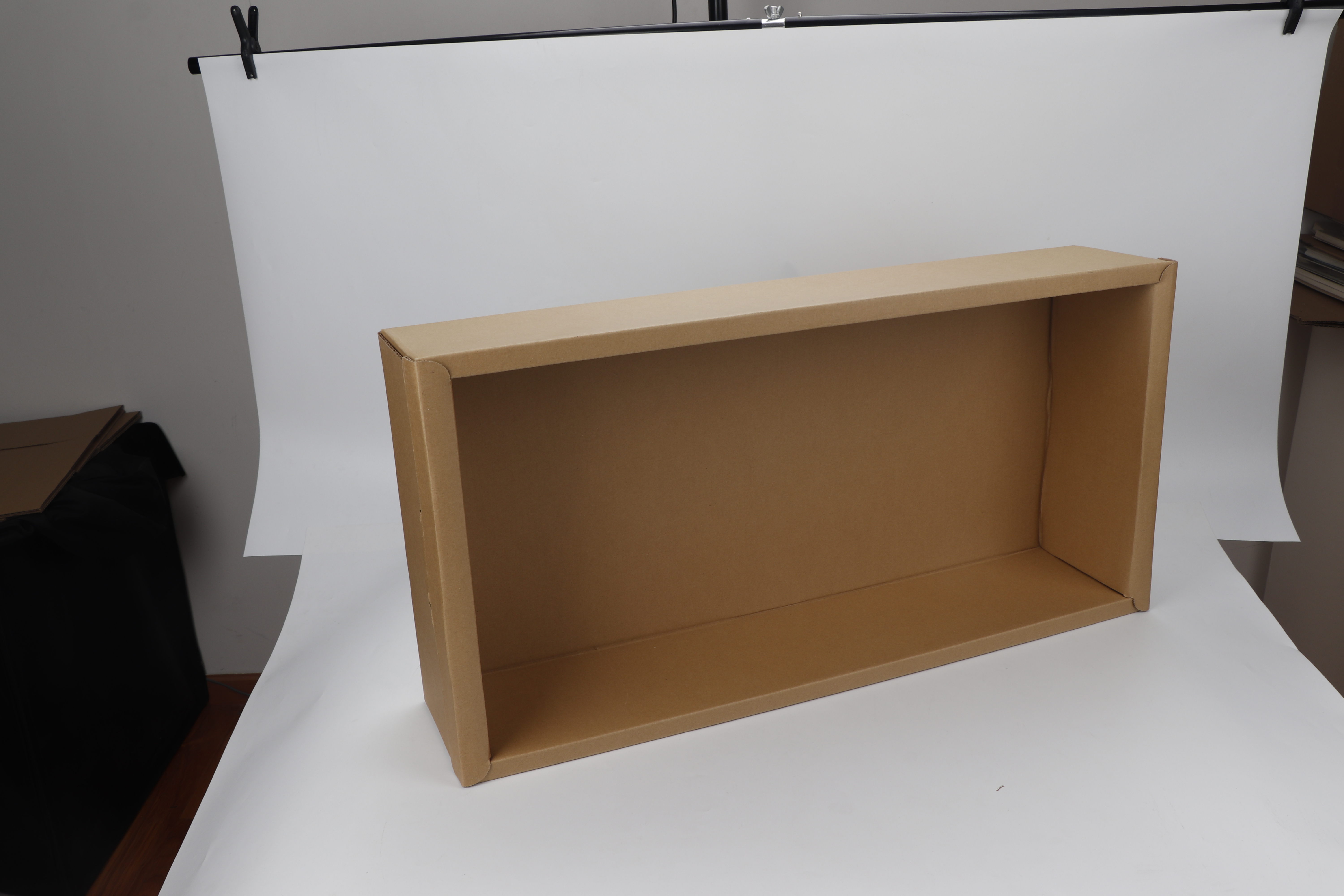 Boîte de transport de poisson en papier imperméable | Conception ondulée en matière de marine