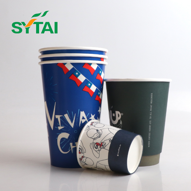 Tasses de papier à mur simple de diamètre de 8oz 90mm avec des couvercles