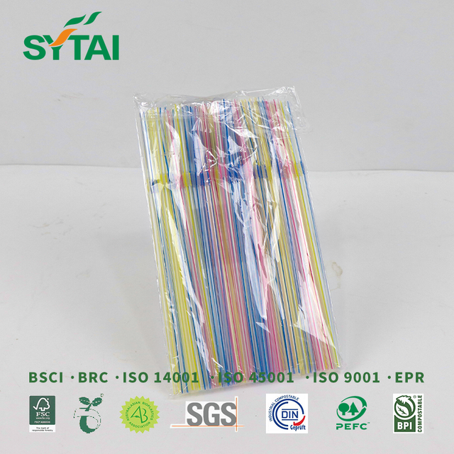 Pailles compostables PLA en gros en vrac