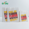 Emballage biodégradable de sac alimentaire imprimé pour frites et collations