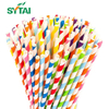 Pailles à boire en papier en vrac de paille de papier écologique