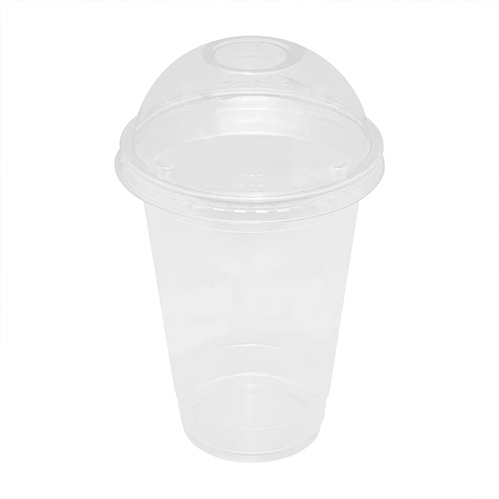 Gobelets jetables en PP avec couvercles | Gobelets en plastique personnalisés