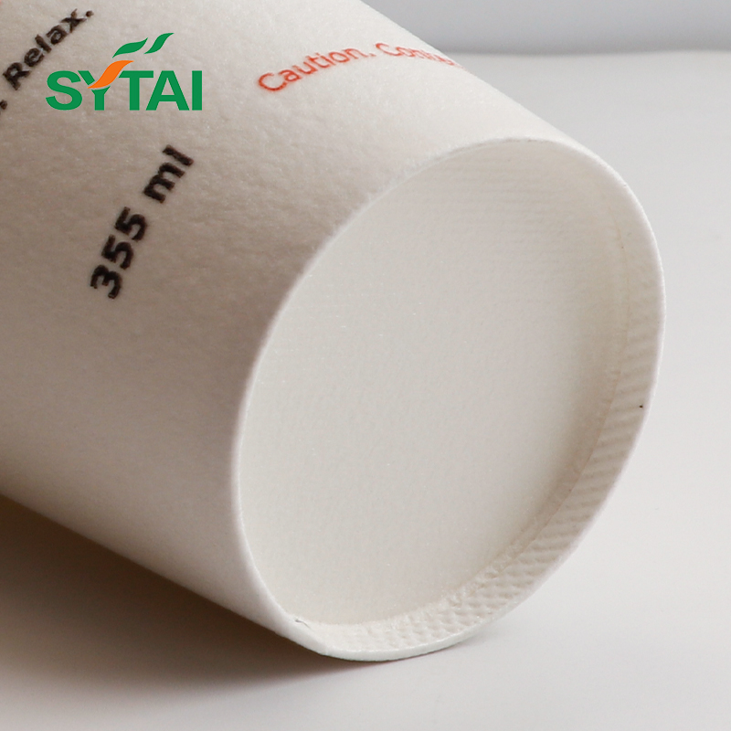 Tasses de papier jetables de caisson de mousse à mur unique de la catégorie comestible 8oz