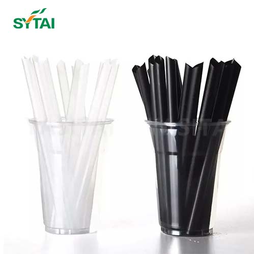 Pailles biodégradables en PLA