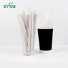 Pailles PLA biodégradables compostables 