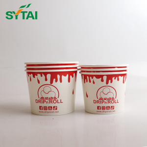 Coupes de crème glacée en papier 12oz
