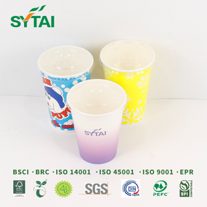 Gobelet froid en papier 22oz 90mm 1000 pièces