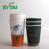 Papier de tasse à double paroi de 4 oz avec couvercle