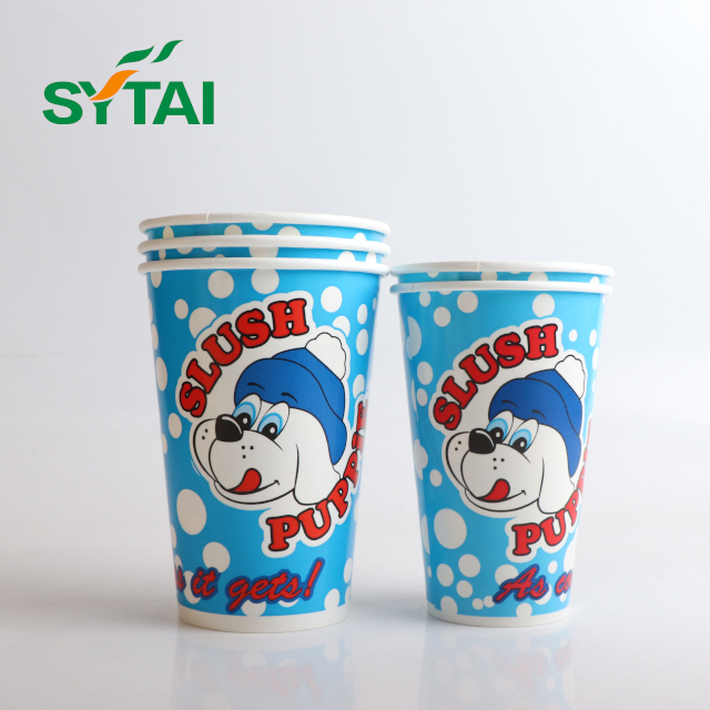 Gobelets froids en papier – Gobelets jetables pour boissons froides pour café glacé, jus et soda