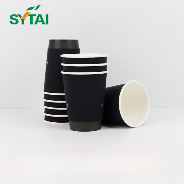 Tasse à expresso personnalisée, tasse en papier à double paroi