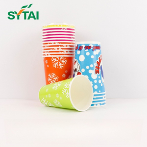 Gobelets jetables en papier pour boissons froides