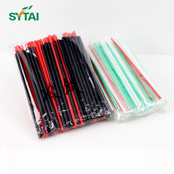 Paille Pla biodégradable de 12 mm compostable