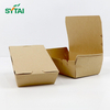 Conteneurs à emporter compostables Boîte à emporter en papier